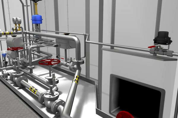 Unitest Marine Simulators LNG & Fans/ Bunker station