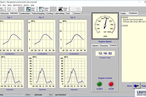 Unitest Marine Simulators TD5