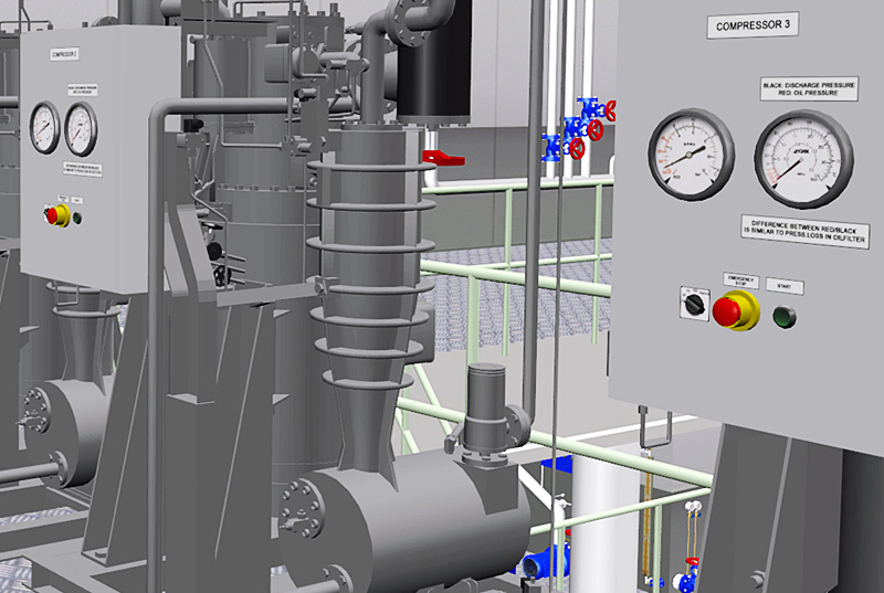 New Unitest cargo refrigeration plant engine room simulator