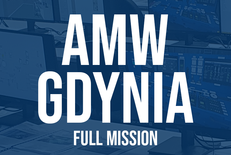 Unitest Full Mission Engine Room Simulator in the Polish Naval Academy.