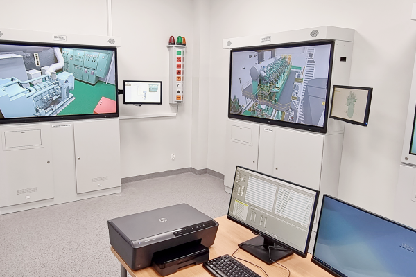 Unitest Marine Simulators Gdansk Maritime Technical Collage Engine Room Simulator