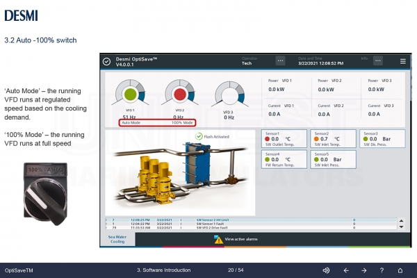 Unitest Marine Simulators CBT11 Optisave